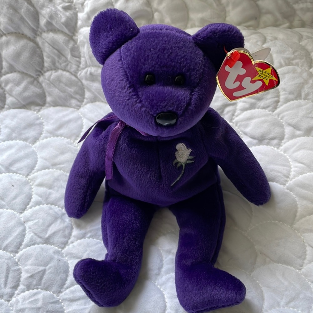 Princess Diana collectible beanie baby